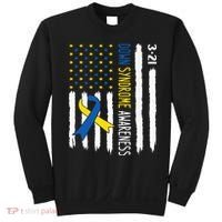 Down Syndrome Awareness Us Flag Trisomy 21 Sweatshirt thumb 0