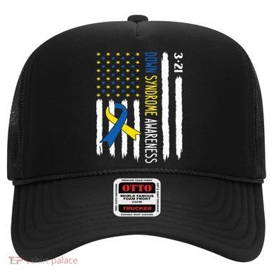 Down Syndrome Awareness Us Flag Trisomy 21 Hat