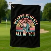 Disappointments Sarcastic All Of You Christian Jesus  Golf Towel thumb 1