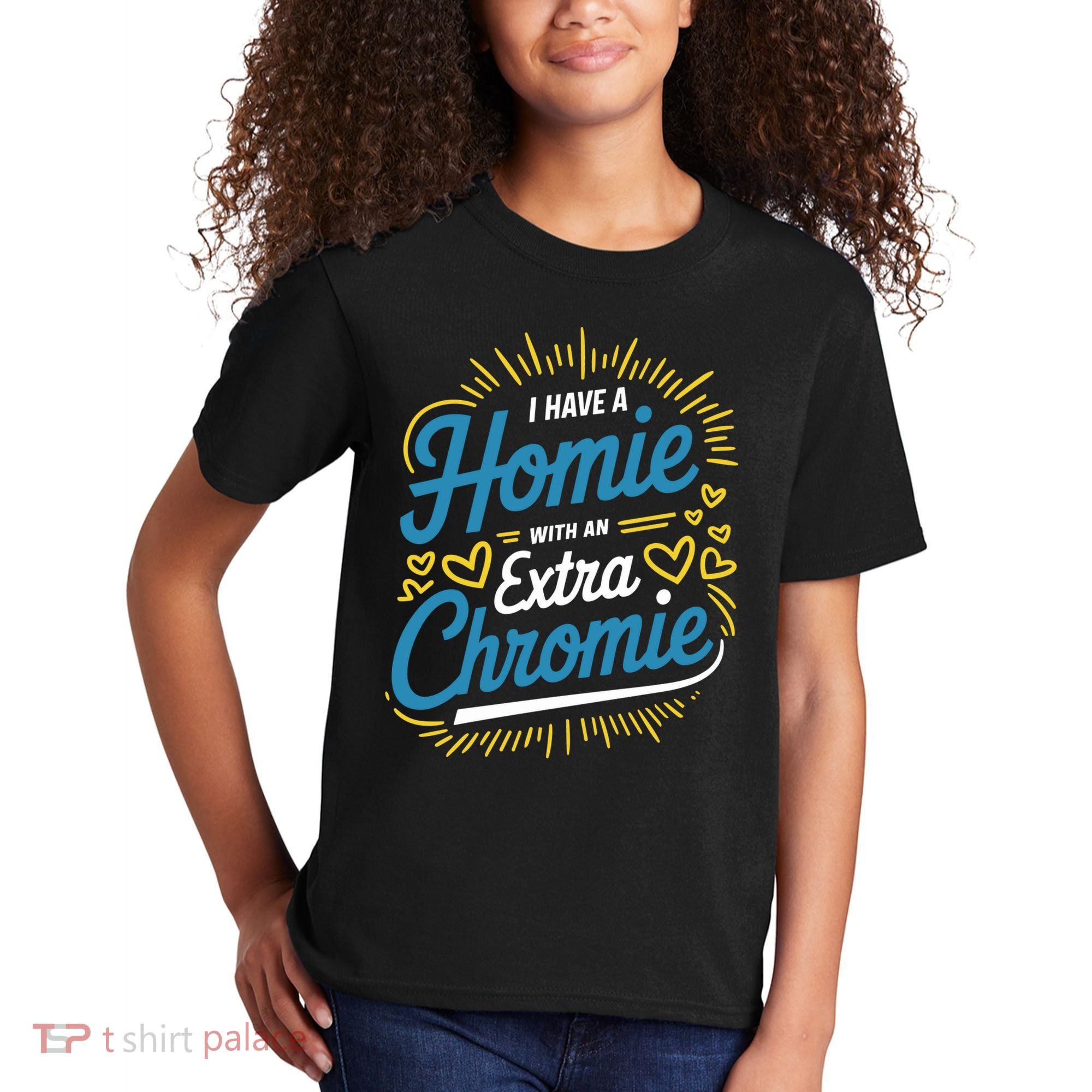 Down Syndrome Awareness I Have Homie With An Extra Chromie Kids T-Shirt