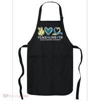 Down Syndrome Awareness Peace Love T21 WDSD Apron thumb 0