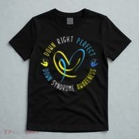 Down Syndrome Awareness Day 21 March Down Right Perfect T-Shirt thumb 5