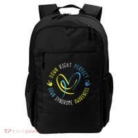 Down Syndrome Awareness Day 21 March Down Right Perfect Backpack thumb 0