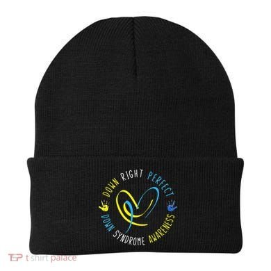 Down Syndrome Awareness Day 21 March Down Right Perfect Beanie