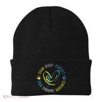 Down Syndrome Awareness Day 21 March Down Right Perfect Beanie thumb 0
