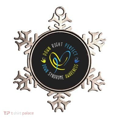 Down Syndrome Awareness Day 21 March Down Right Perfect Ornament