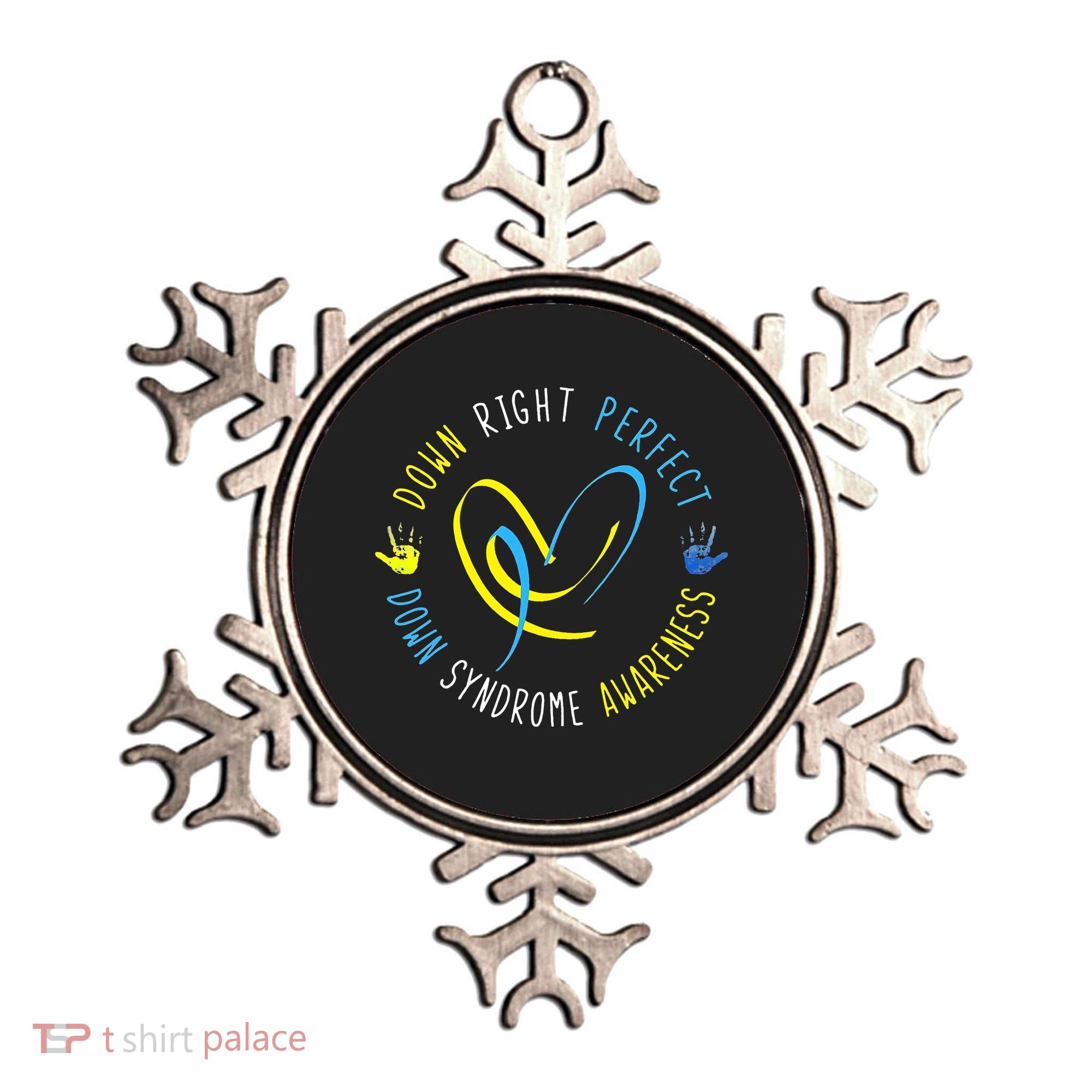Down Syndrome Awareness Day 21 March Down Right Perfect Ornament
