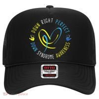 Down Syndrome Awareness Day 21 March Down Right Perfect Hat thumb 0