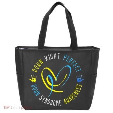 Down Syndrome Awareness Day 21 March Down Right Perfect Tote Bag
