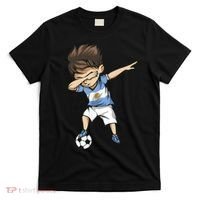 Dabbing Soccer Argentina Jersey Argentinian Football T-Shirt thumb 0