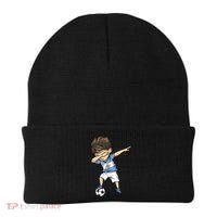Dabbing Soccer Argentina Jersey Argentinian Football Beanie thumb 0