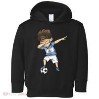 Dabbing Soccer Argentina Jersey Argentinian Football Toddler Hoodie thumb 0