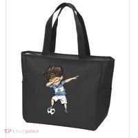Dabbing Soccer Argentina Jersey Argentinian Football Tote Bag thumb 3