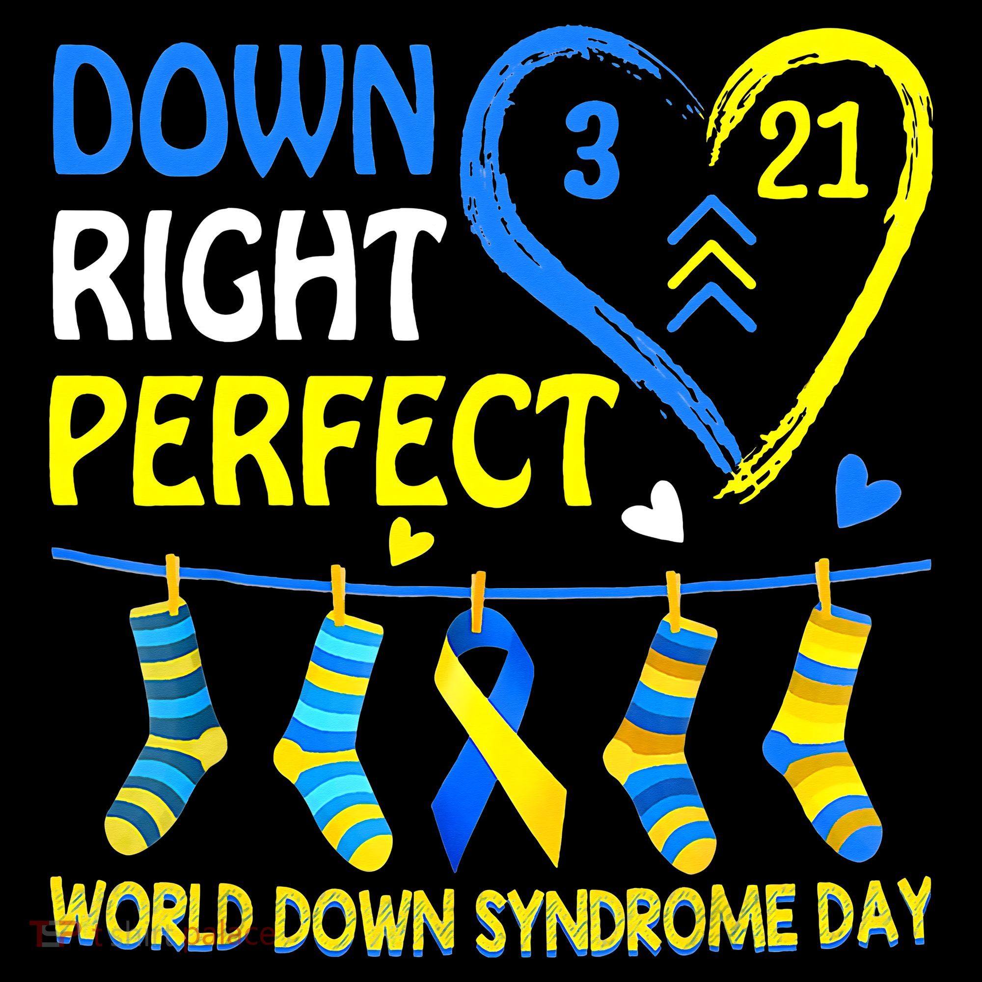 Down Syndrome Awareness Down Right Perfect Apron
