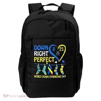 Down Syndrome Awareness Down Right Perfect Backpack