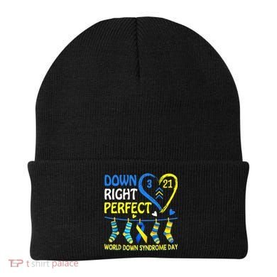 Down Syndrome Awareness Down Right Perfect Beanie