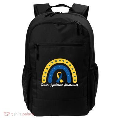 Down Syndrome Awareness Rainbow Ribbon Backpack