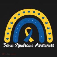 Down Syndrome Awareness Rainbow Ribbon Backpack thumb 2