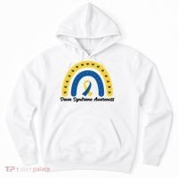 Down Syndrome Awareness Rainbow Ribbon Hoodie thumb 0