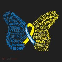 Down Syndrome Awareness Butterfly Women's Sweatshirt thumb 2