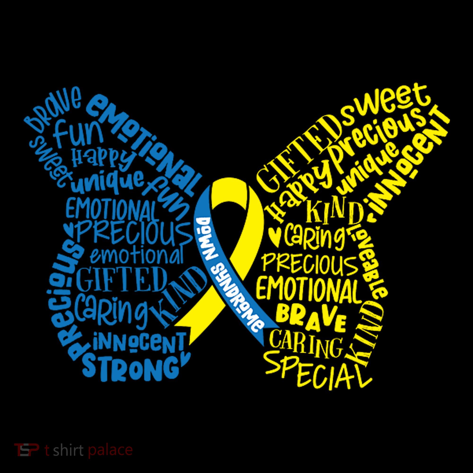 Down Syndrome Awareness Butterfly Coffee Mug