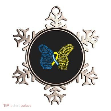 Down Syndrome Awareness Butterfly Ornament