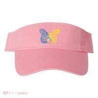Down Syndrome Awareness Butterfly Visor thumb 0
