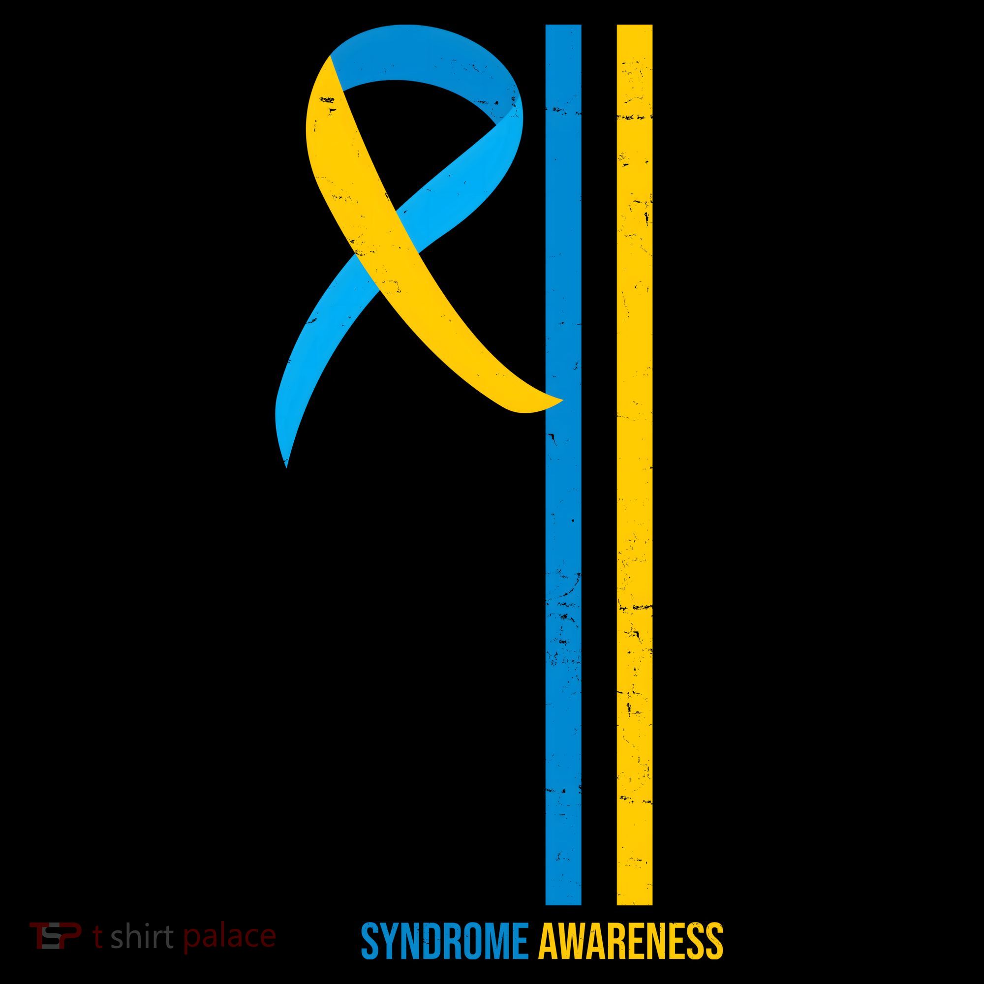 Down Syndrome Awareness Ribbon Flag Coffee Mug