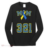Down Syndrome Awareness Trisomy 21 Mom T 3 21 Month Long Sleeve Shirt thumb 0