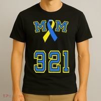Down Syndrome Awareness Trisomy 21 Mom T 3 21 Month T-Shirt thumb 3