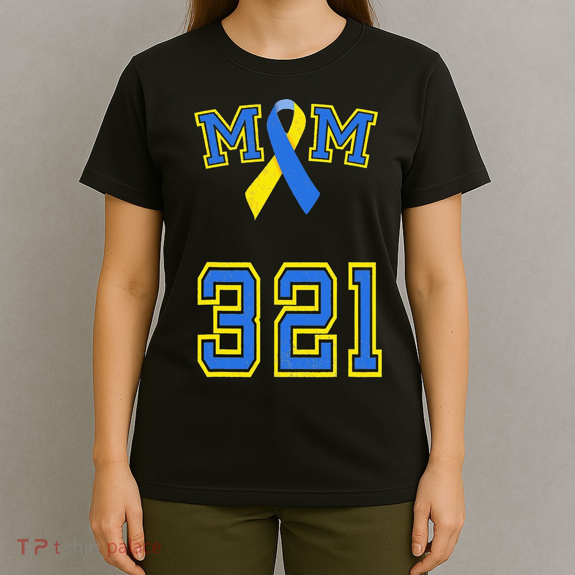 Down Syndrome Awareness Trisomy 21 Mom T 3 21 Month T-Shirt