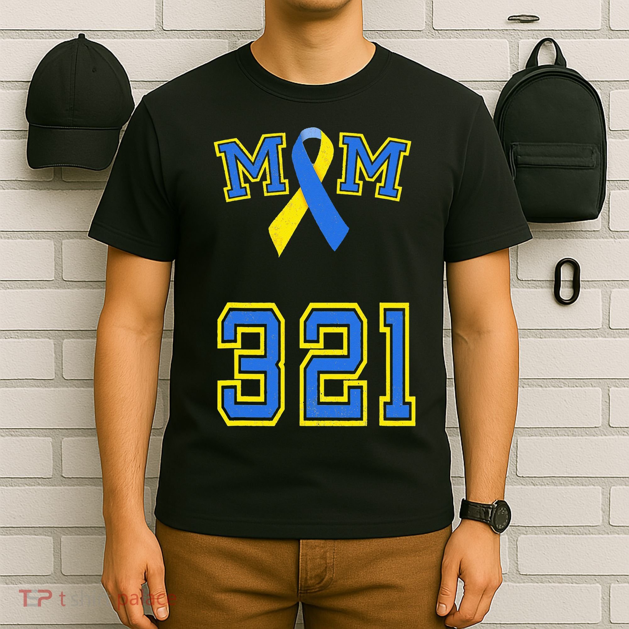 Down Syndrome Awareness Trisomy 21 Mom T 3 21 Month T-Shirt