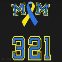 Down Syndrome Awareness Trisomy 21 Mom T 3 21 Month Mousepad thumb 1