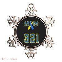 Down Syndrome Awareness Trisomy 21 Mom T 3 21 Month Ornament thumb 0