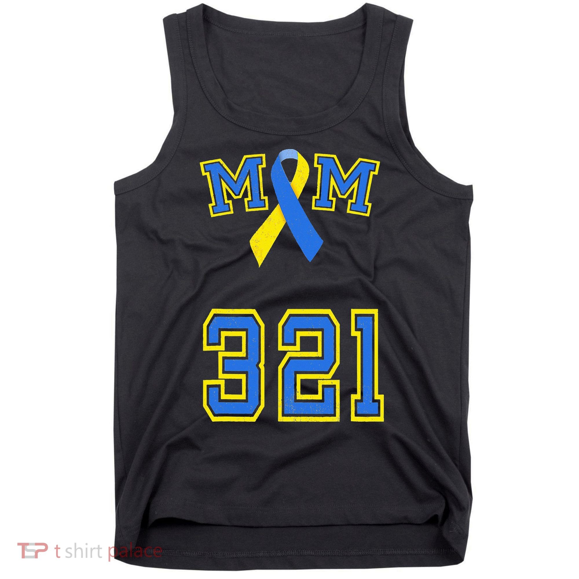 Down Syndrome Awareness Trisomy 21 Mom T 3 21 Month Tank Top