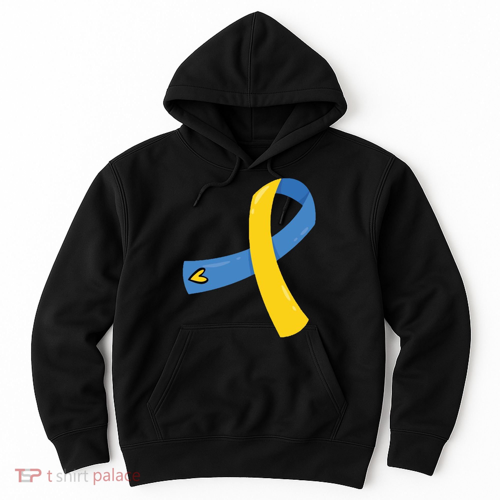 Down Syndrome Awareness Ribbon Hoodie