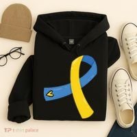 Down Syndrome Awareness Ribbon Hoodie thumb 4