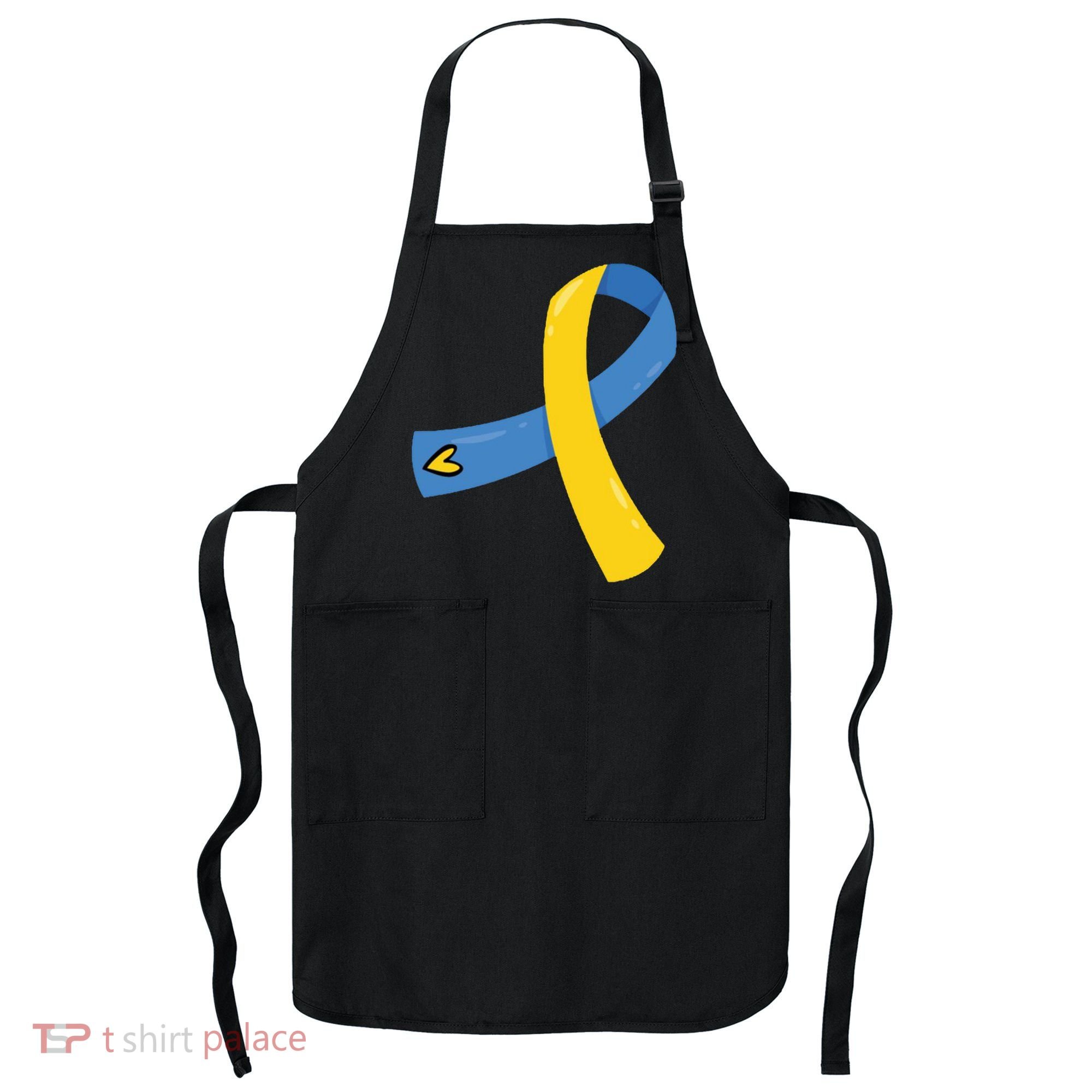 Down Syndrome Awareness Ribbon Apron