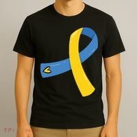 Down Syndrome Awareness Ribbon T-Shirt thumb 3