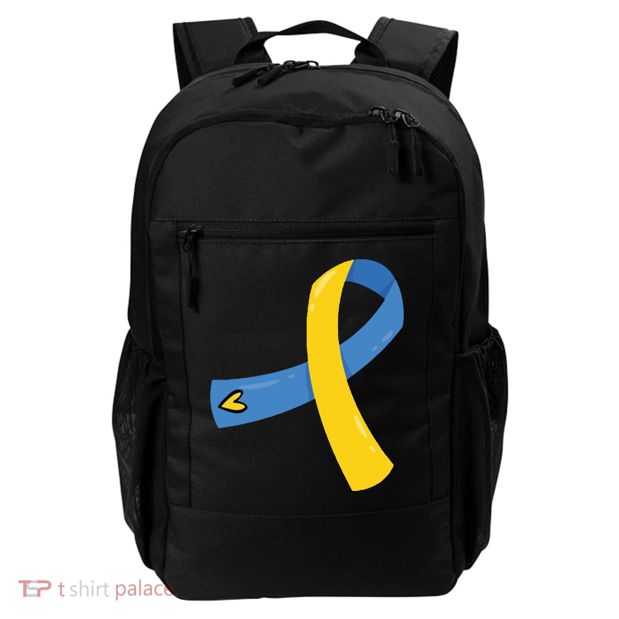 Down Syndrome Awareness Ribbon Backpack