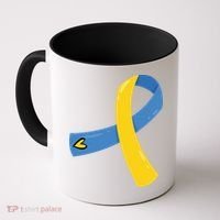 Down Syndrome Awareness Ribbon Coffee Mug thumb 0