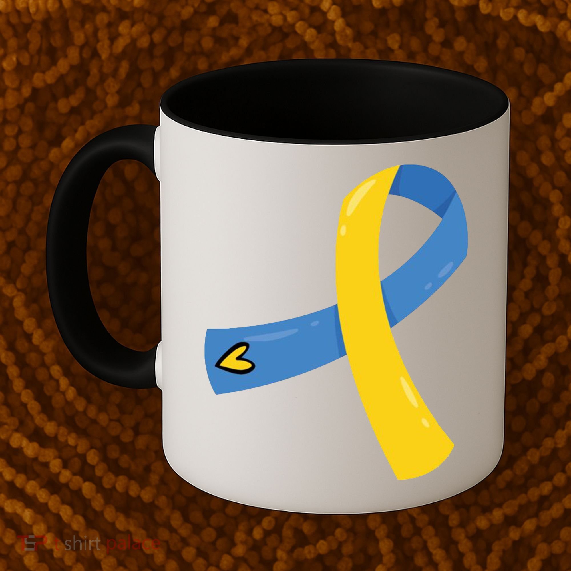 Down Syndrome Awareness Ribbon Coffee Mug