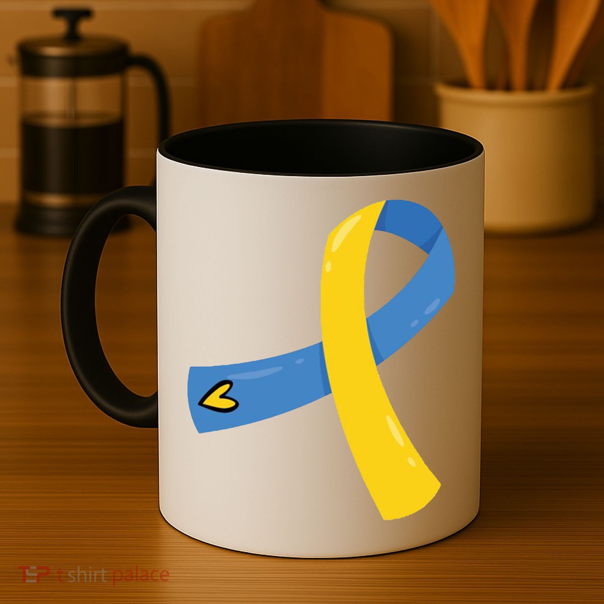 Down Syndrome Awareness Ribbon Coffee Mug