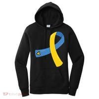 Down Syndrome Awareness Ribbon Women's Hoodie thumb 0