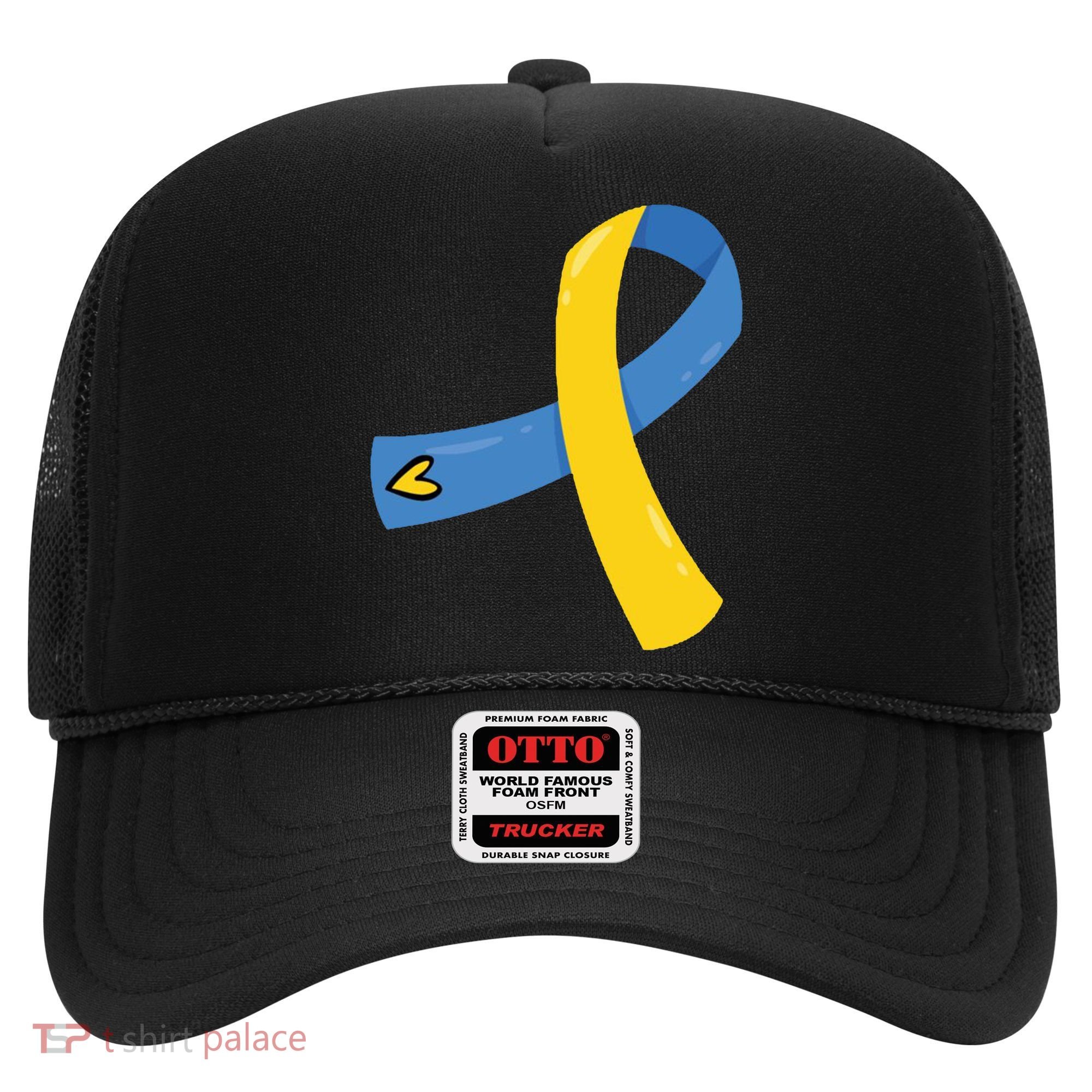 Down Syndrome Awareness Ribbon Hat