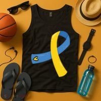 Down Syndrome Awareness Ribbon Tank Top thumb 4