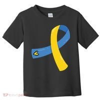 Down Syndrome Awareness Ribbon Toddler T-Shirt thumb 0