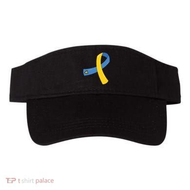 Down Syndrome Awareness Ribbon Visor
