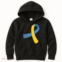 Down Syndrome Awareness Ribbon Kids Hoodie thumb 0