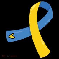 Down Syndrome Awareness Ribbon Kids Long Sleeve Shirt thumb 2